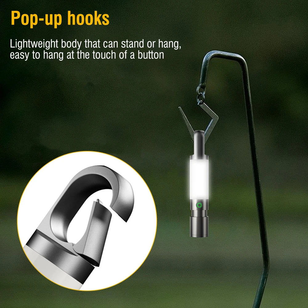 Boruit LED-Taschenlampe mit hoher Leistung