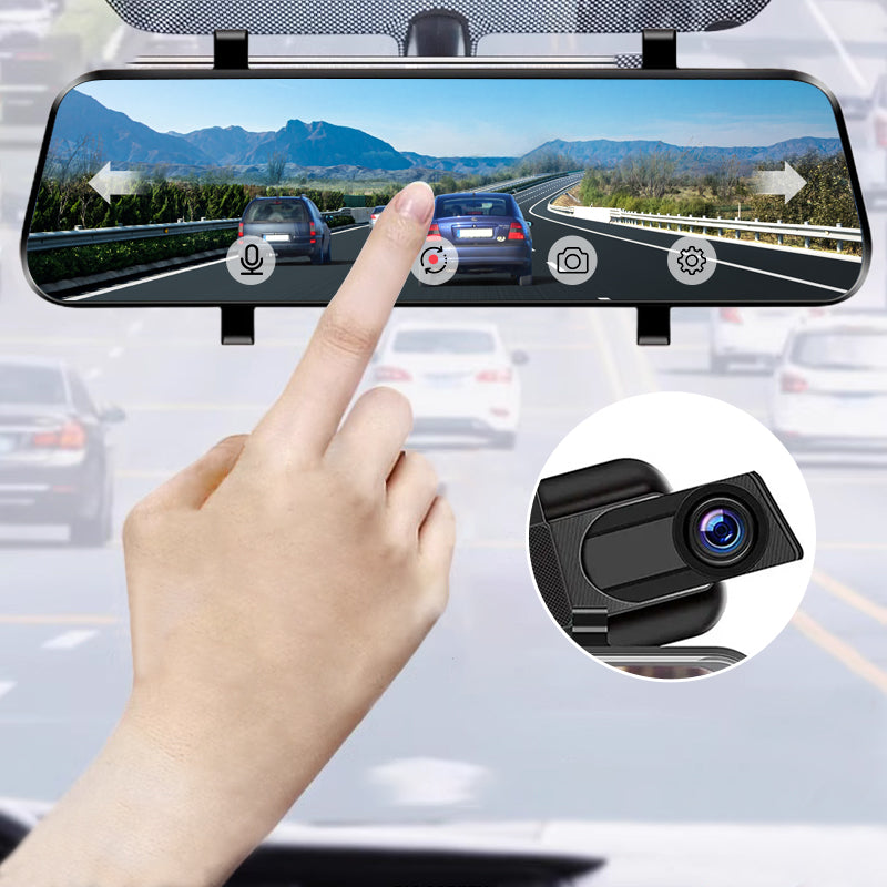 LuxAuto Elite 10" HD Touchscreen Recorder | Multifunktionaler Auto-Recorder mit fortschrittlichen Funktionen