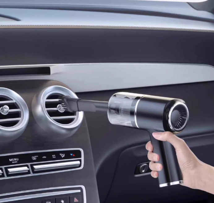 LuxuraClean PocketVac Pro 2-in-1 Handstaubsauger | Leistungsstarker Staubsauger mit Blasfunktion für ultimative Vielseitigkeit