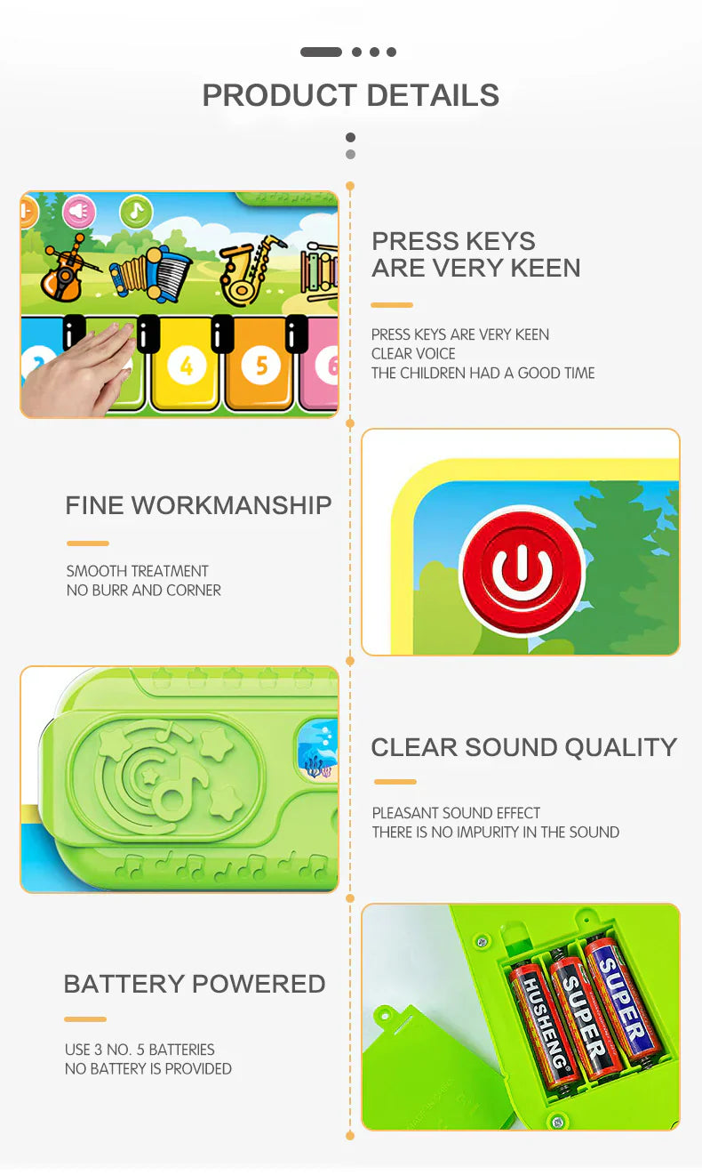 Interaktive Musikalische Tanzspielmatte für Kinder