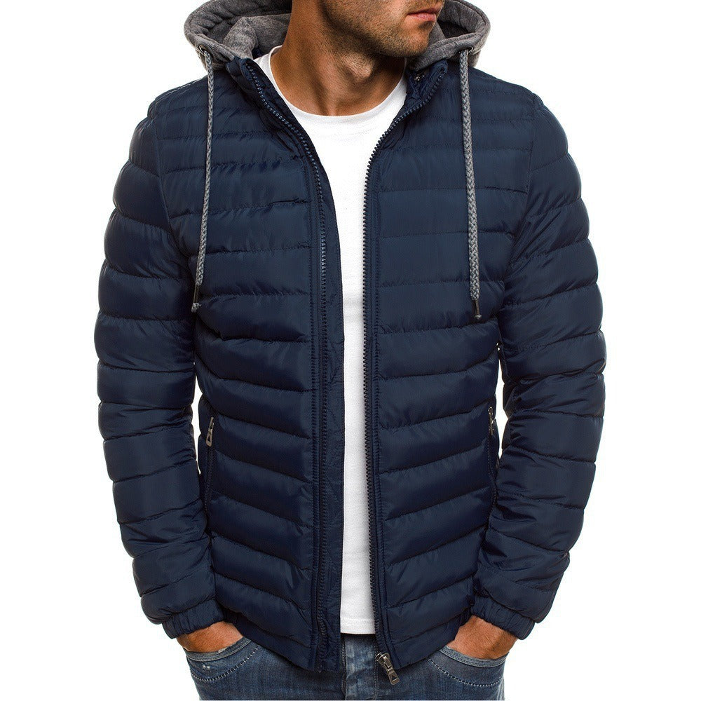Winterjacke Herren | Gepolstertes Design | Winddichte Übergangsjacke Herren