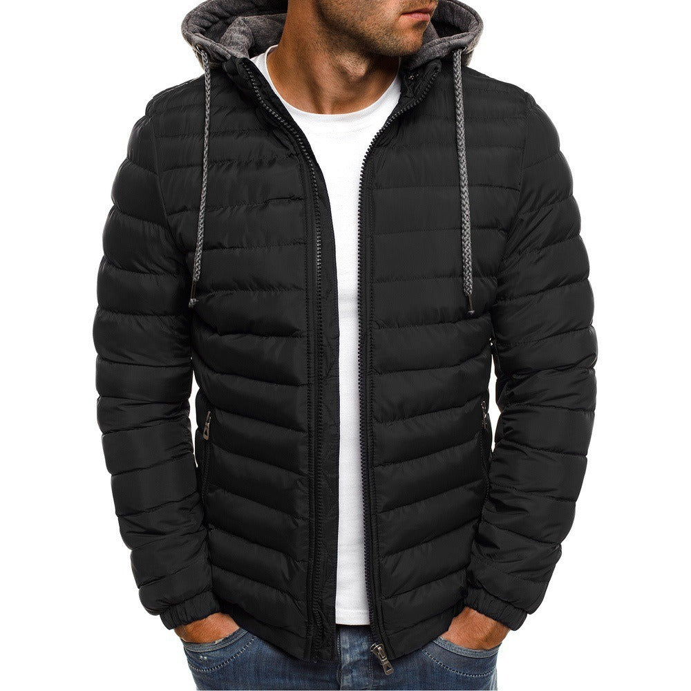 Winterjacke Herren | Gepolstertes Design | Winddichte Übergangsjacke Herren