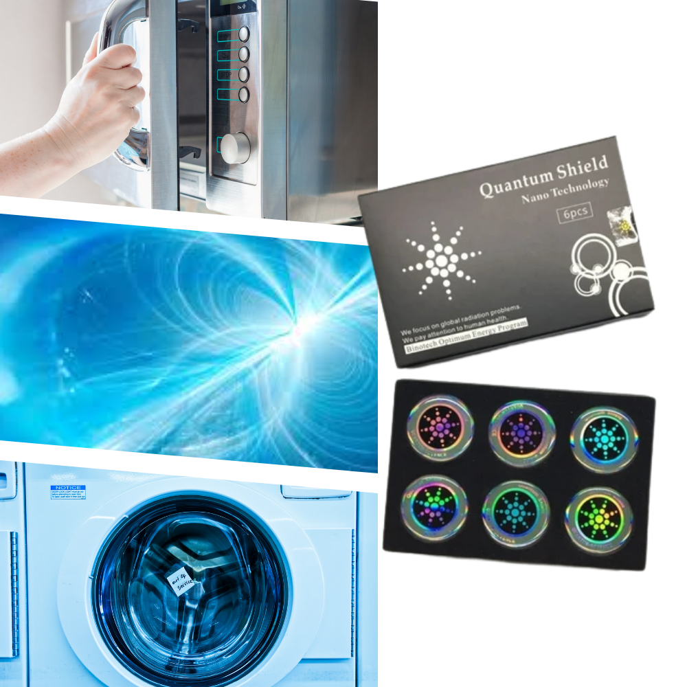 Pack mit 6 Anti-Strahlen-Aufklebern