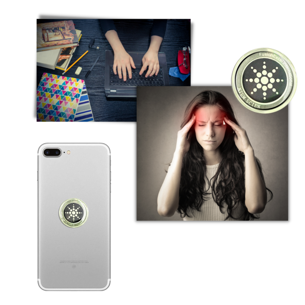 Pack mit 6 Anti-Strahlen-Aufklebern