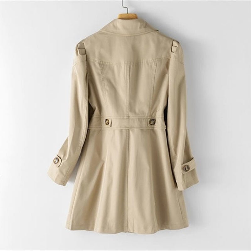 Elegante Damenjacke Aurine – Stilvoller Trenchcoat für Jede Saison