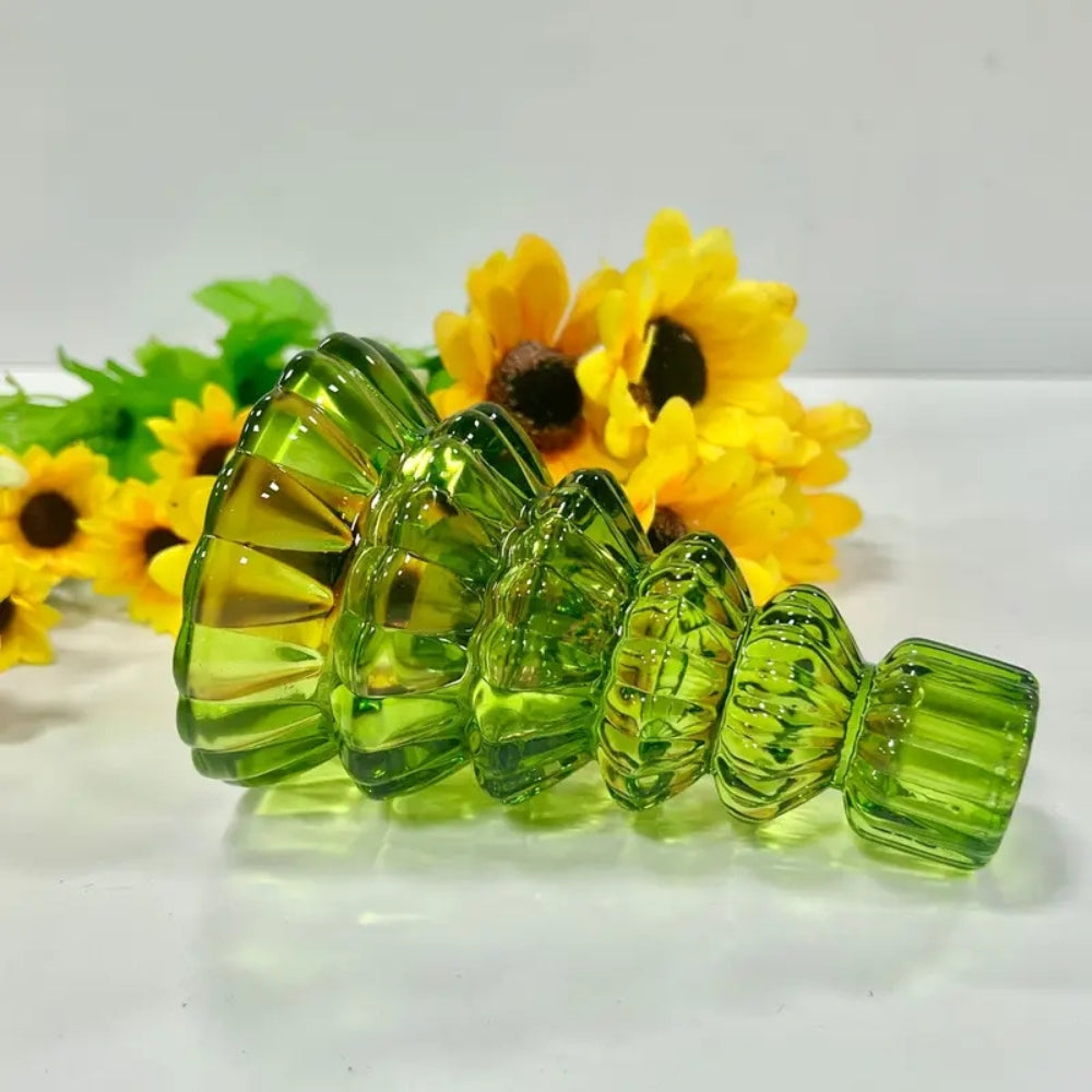 LumiTree Glas-Kerzenhalter-Set – 3-teilig Baumförmige Tischdekoration