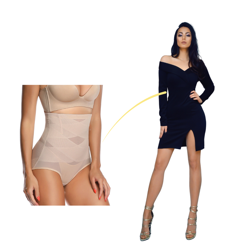 Kreuzkompression Slimming Abs Shapewear