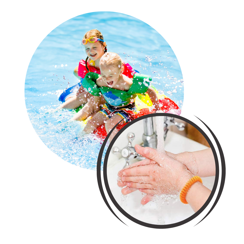 Mückenabwehrarmbänder (10 Stück)