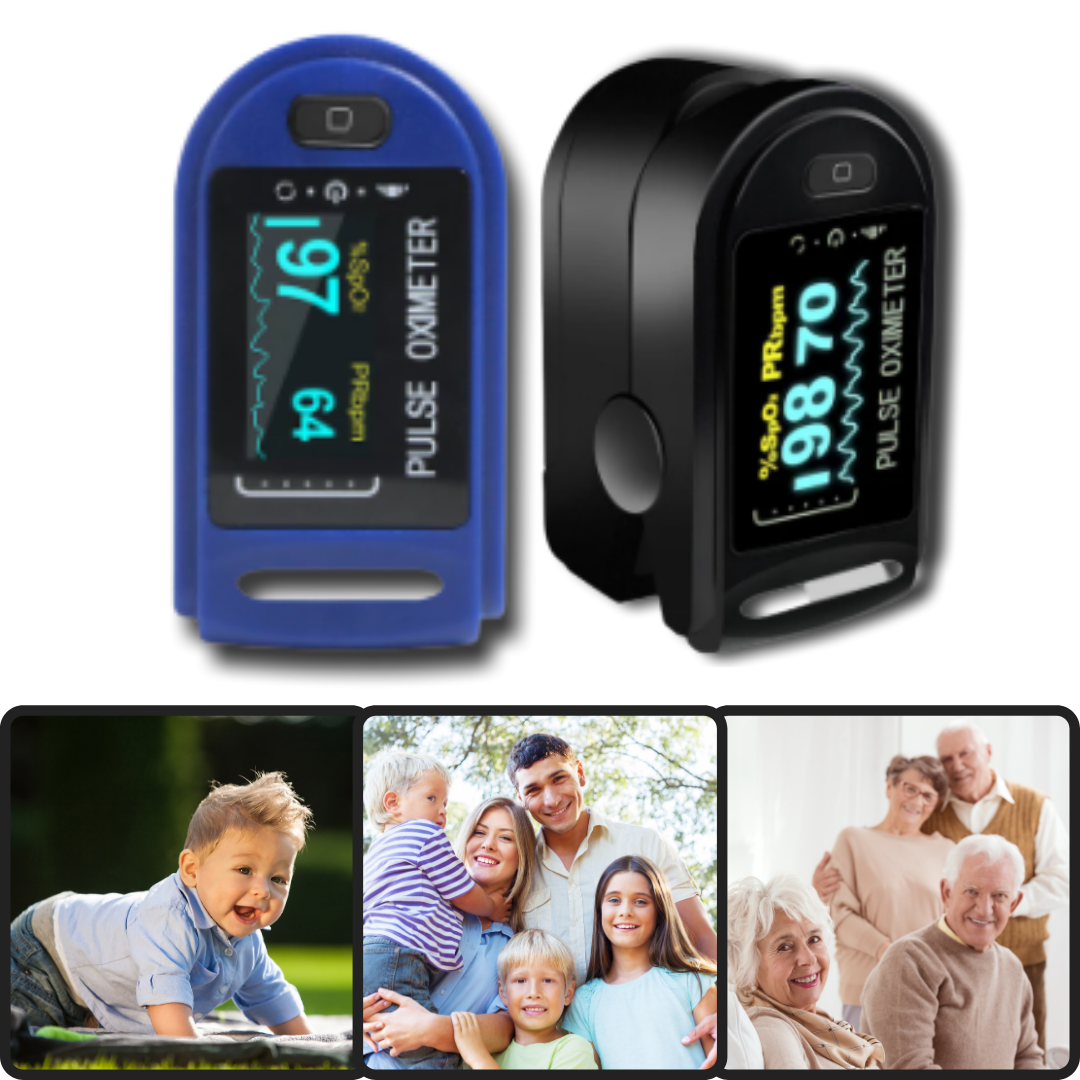 Digitaler Fingertip-Puls-Oximeter