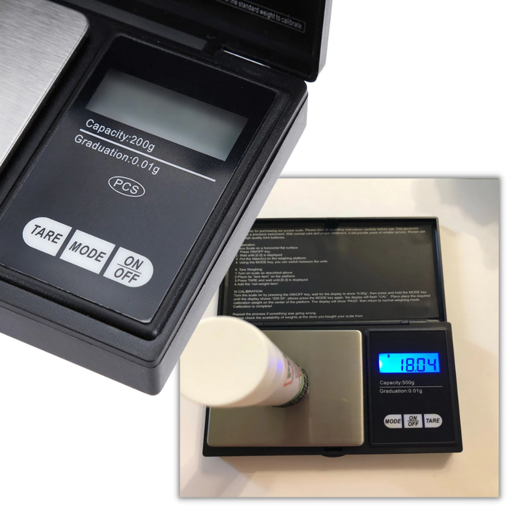 Digitale Taschenwaage