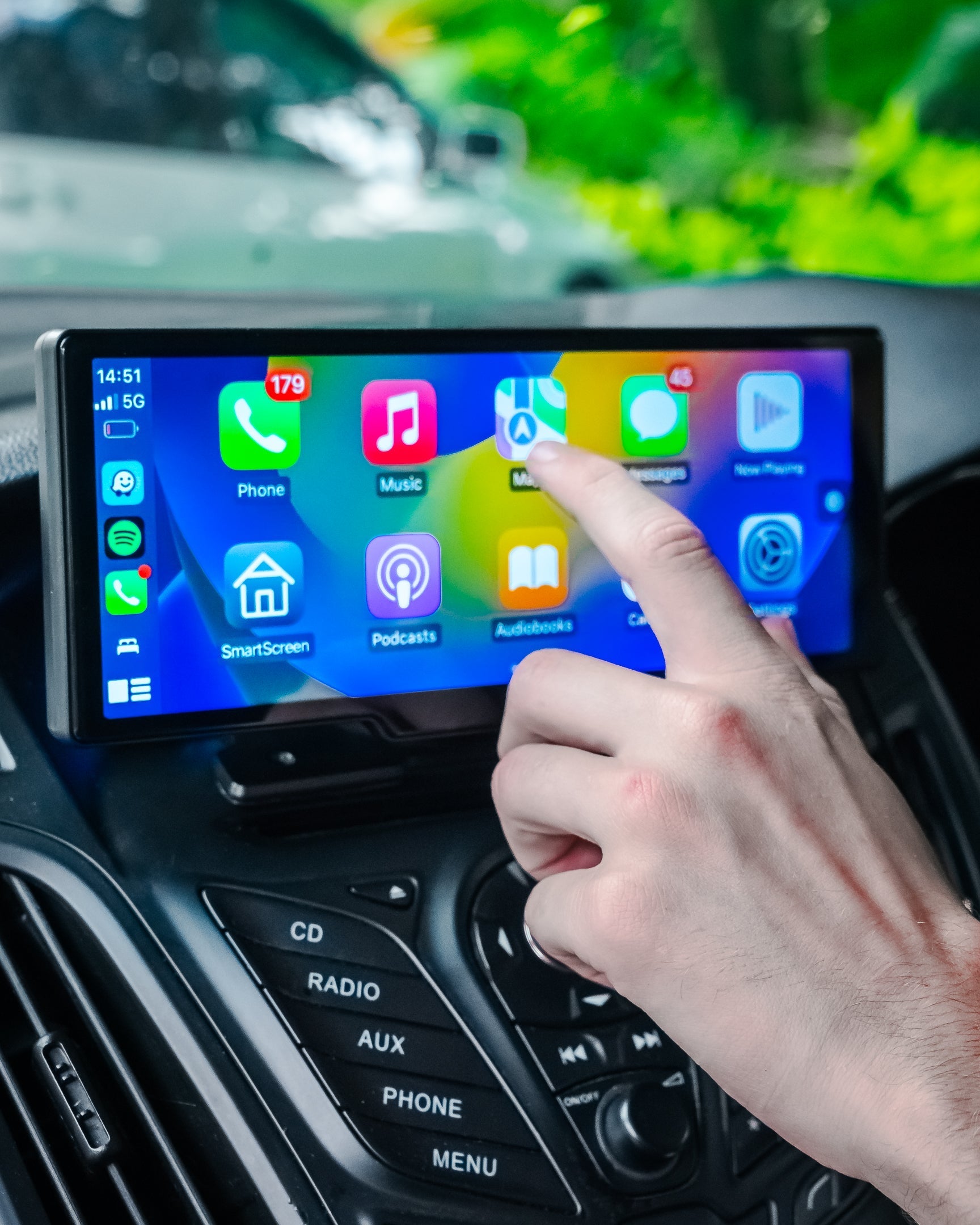 SmartRide Connect | Für jedes Auto geeignet | Inkl. Apple / Android Carplay