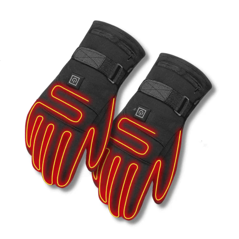 ThermoGrip Heizbare Handschuhe – Wasserdichte Unisex-Handschuhe mit 3 Heizstufen und Touchscreen-Funktion