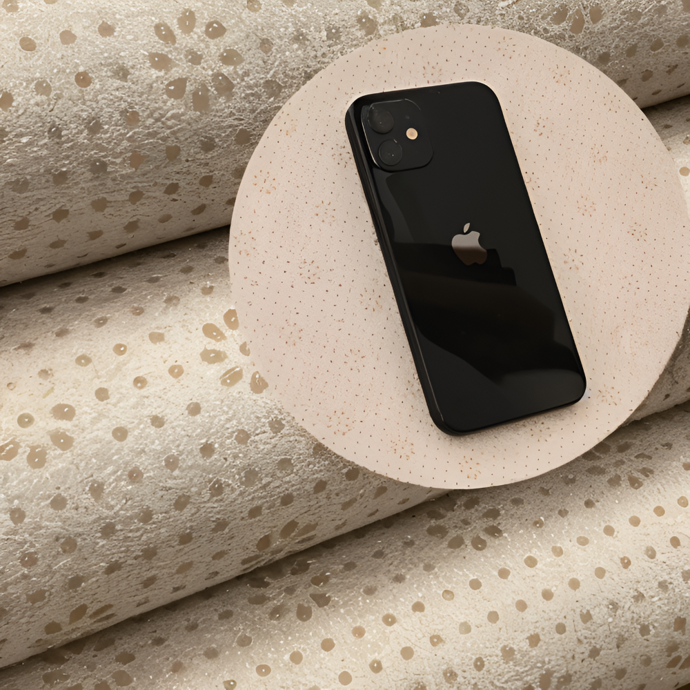 Runde Samtweiche Antirutsch Fußmatte – Gemütliche Fleece Wohndekoration