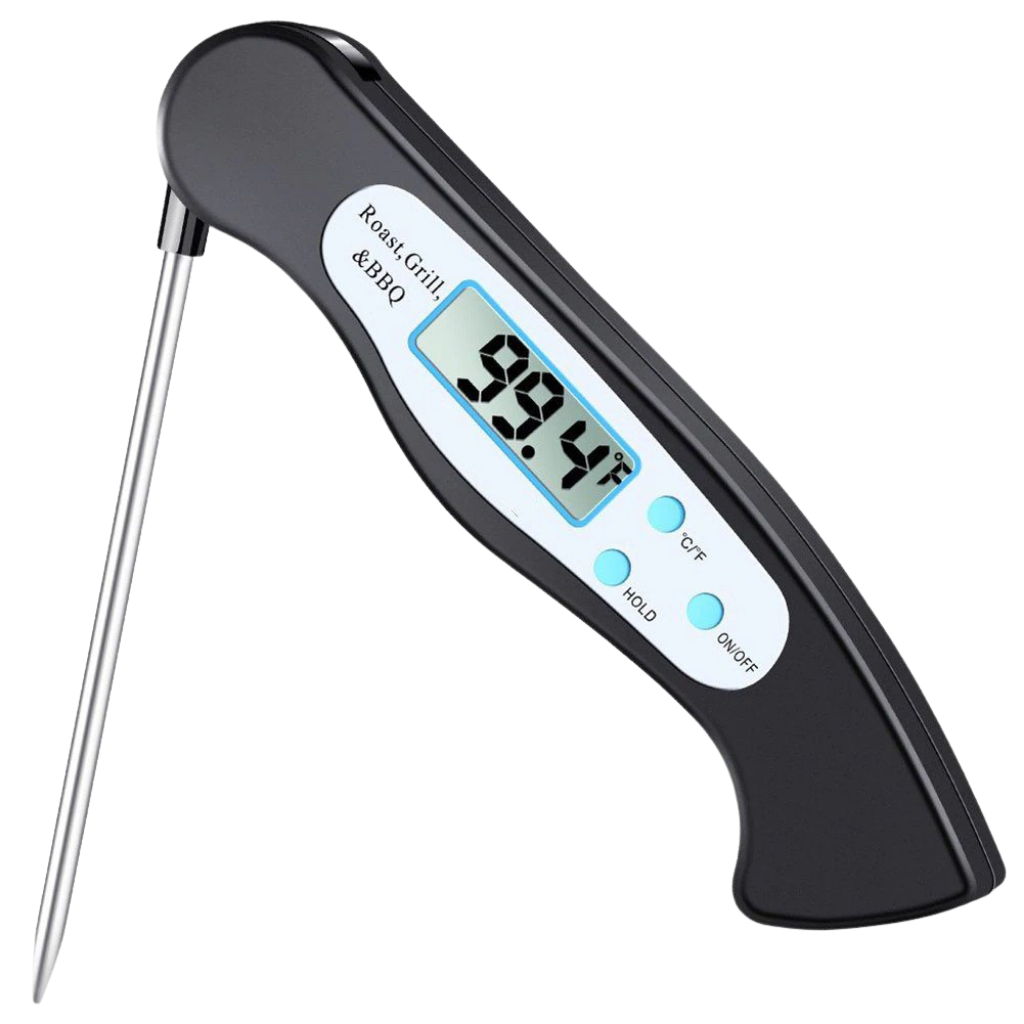 Faltbares digitales Sofort-Lesethermometer für Lebensmittel