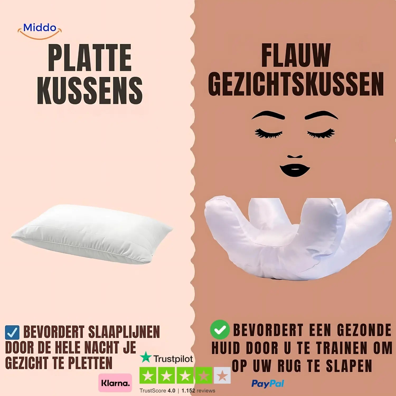 GlowNest Kissen | Anti-Falten Kissen für strahlende Haut!