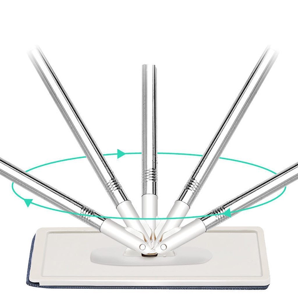 Magischer Wischmopp – Inklusive 4 Pads, 360° drehbar & auswringbar