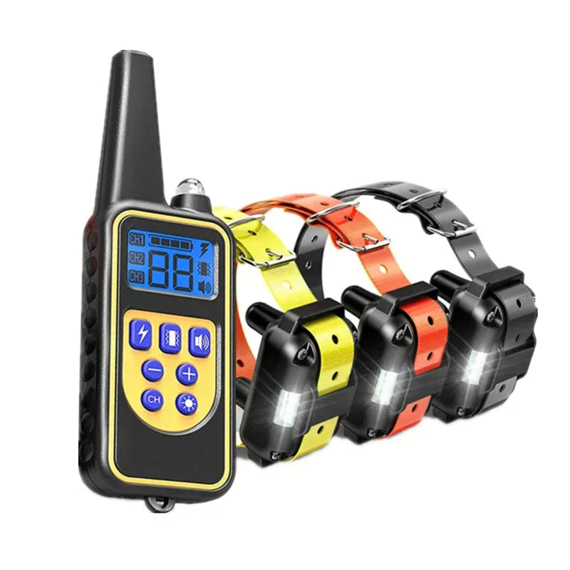 Elektrisches Trainingshalsband | Wasserdicht und wiederaufladbar für alle Hunde