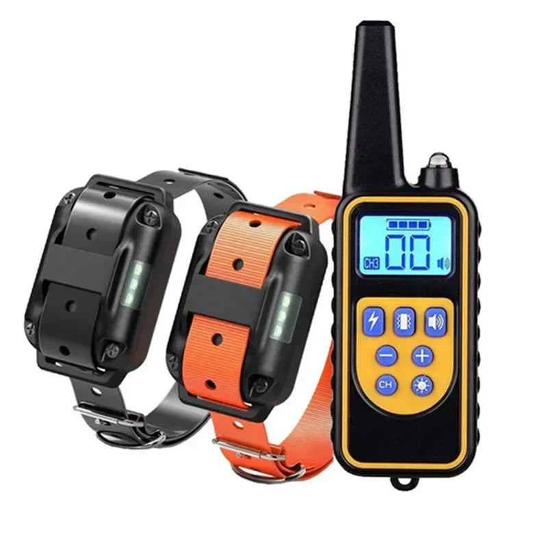 Elektrisches Trainingshalsband | Wasserdicht und wiederaufladbar für alle Hunde
