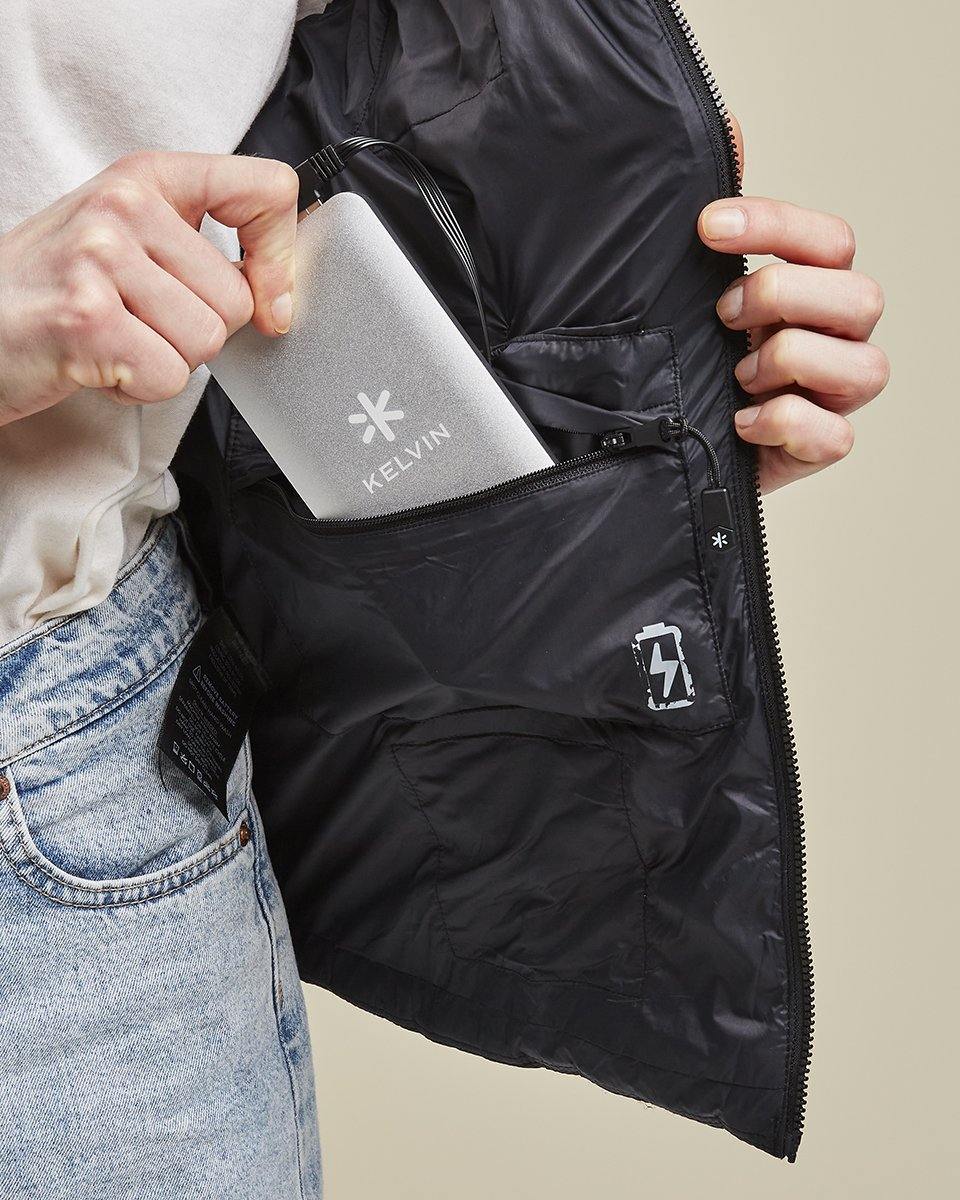 ThermaCozy Heizjacke | Warm bleiben, stilvoll bleiben