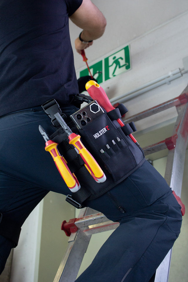 LuxuraCraft Werkzeugtasche Z | Elegante Holster für optimale Organisation und Zugriff
