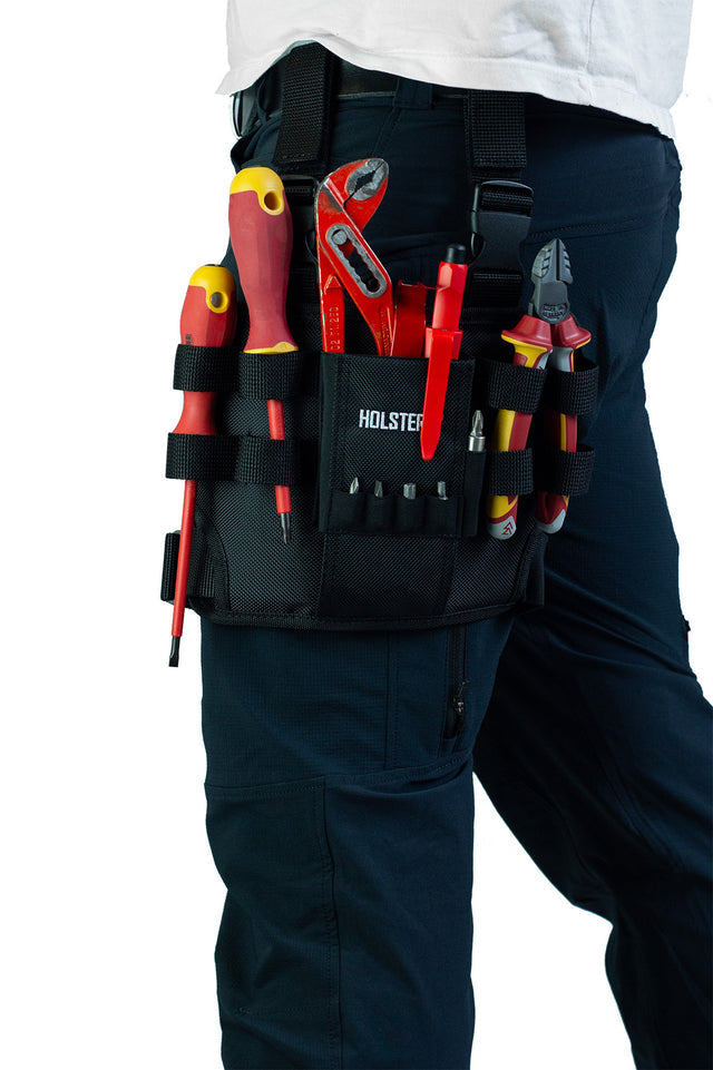 LuxuraCraft Werkzeugtasche Z | Elegante Holster für optimale Organisation und Zugriff