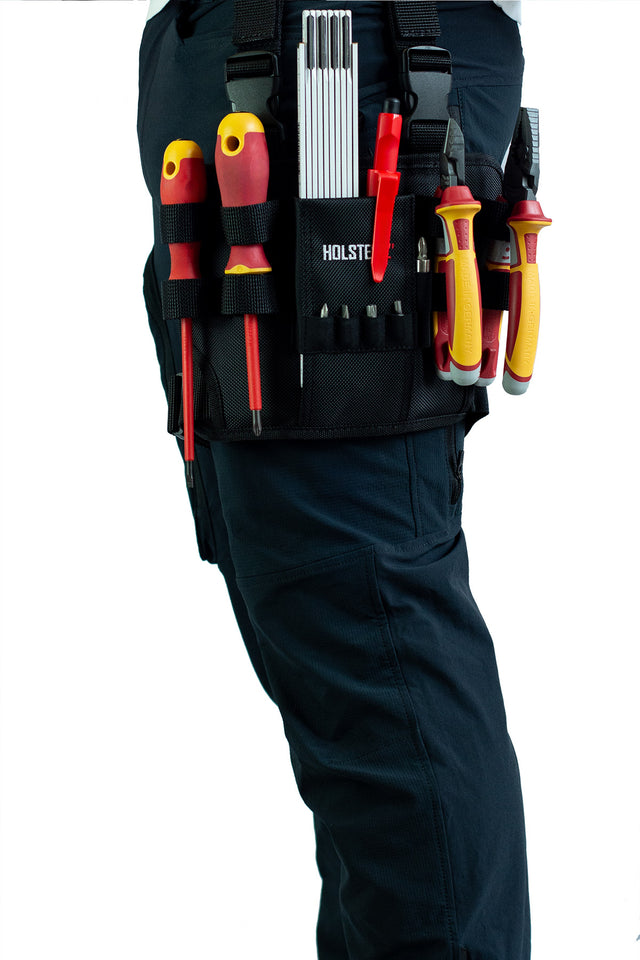 LuxuraCraft Werkzeugtasche Z | Elegante Holster für optimale Organisation und Zugriff
