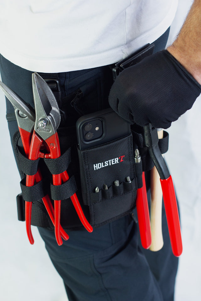 LuxuraCraft Werkzeugtasche Z | Elegante Holster für optimale Organisation und Zugriff