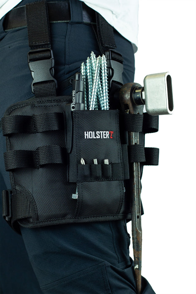 LuxuraCraft Werkzeugtasche Z | Elegante Holster für optimale Organisation und Zugriff