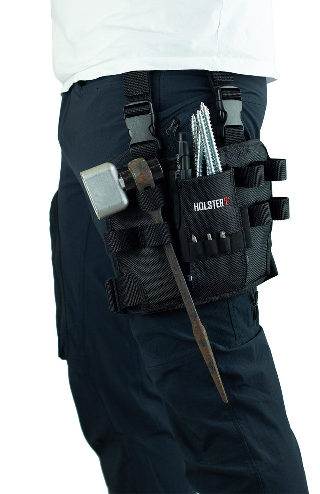 LuxuraCraft Werkzeugtasche Z | Elegante Holster für optimale Organisation und Zugriff