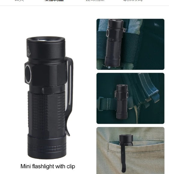 LuxeBeam Olight™ Taschenlampe | Premium Beleuchtung mit fortschrittlichen Funktionen für ultimative Sichtbarkeit