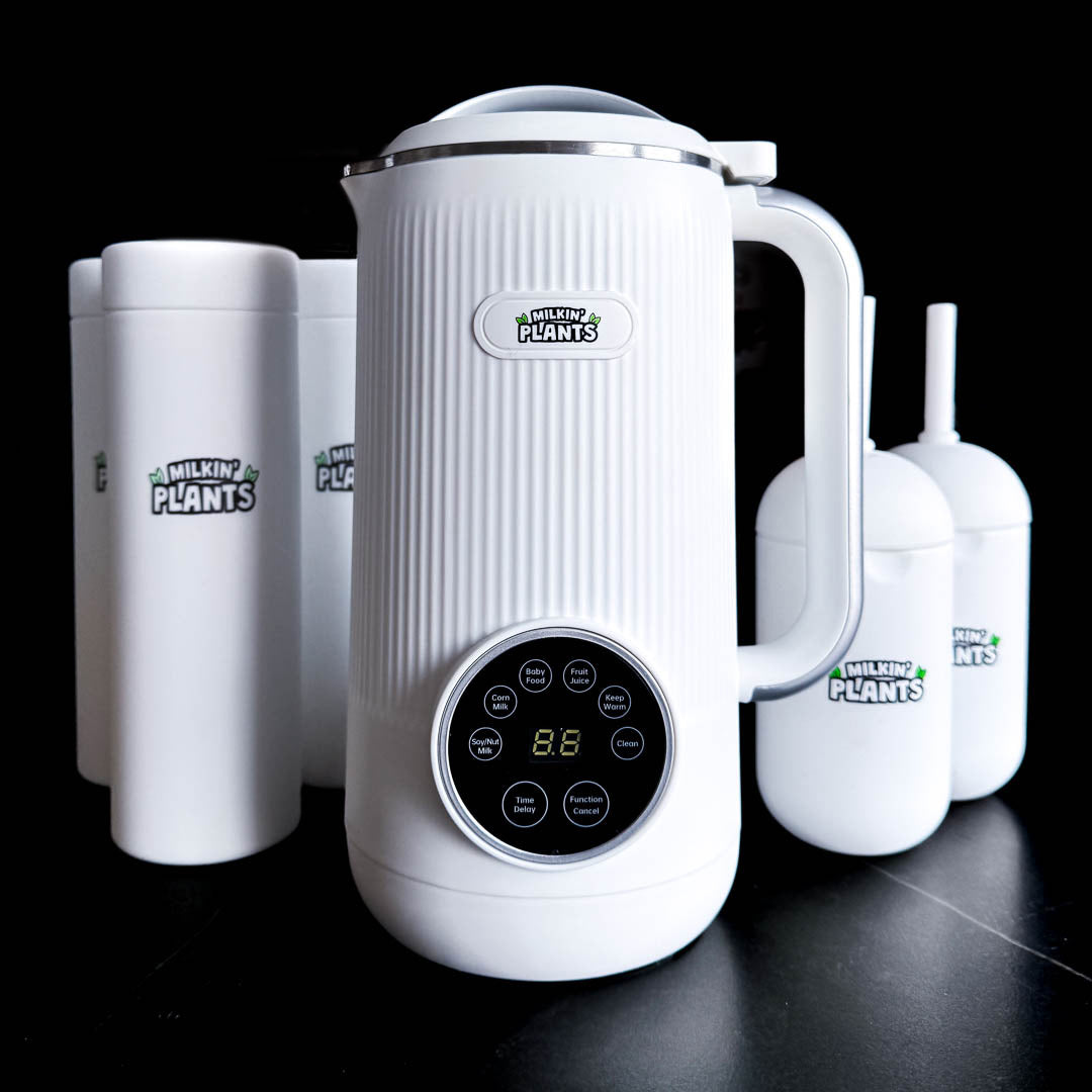 NutriSoy Sojamilch Maker | Vielseitiger Sojabohnen Mixer & Küchenmaschine für gesunde Getränke