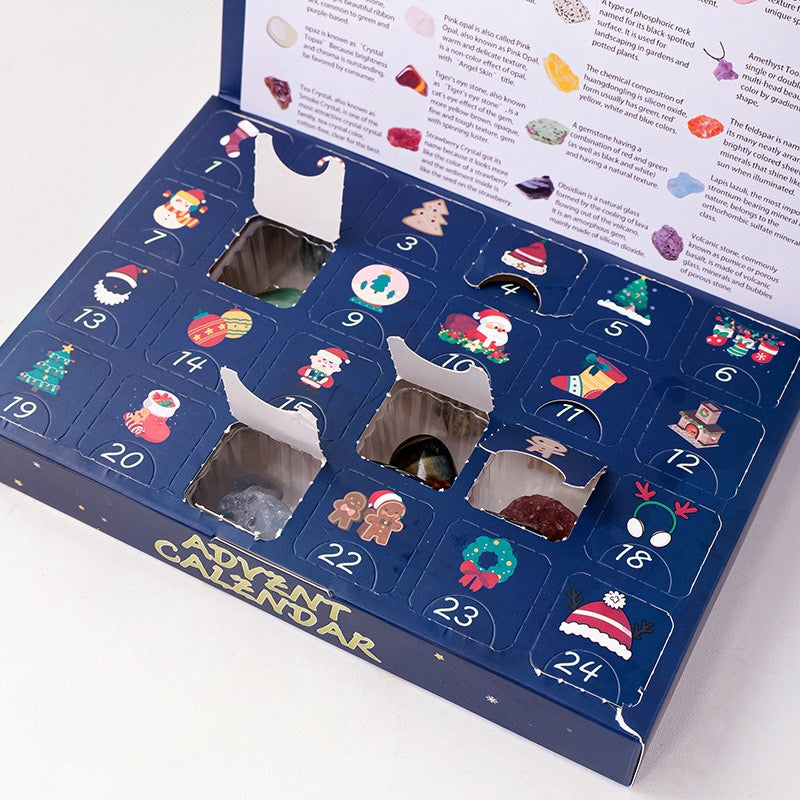 CrystalJoy Adventskalender | Countdown bis Weihnachten mit diesen 24 magischen Kristallen