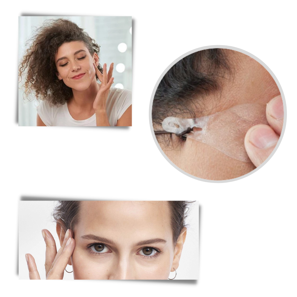 Unsichtbare Facelifting-Sticker