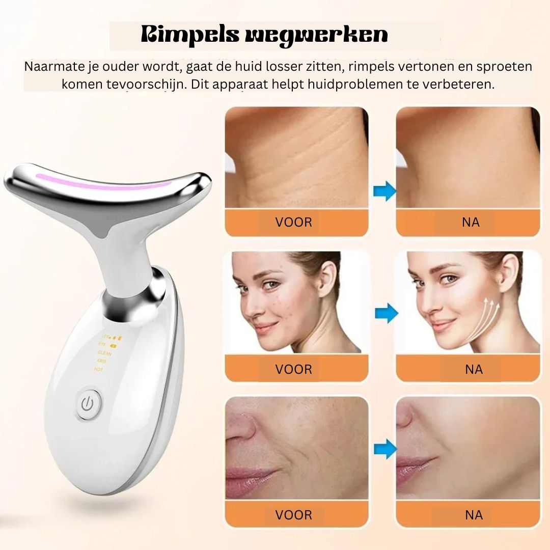 LiftGlow Pro | Das gewünschte Ergebnis für deinen Hals und dein Gesicht