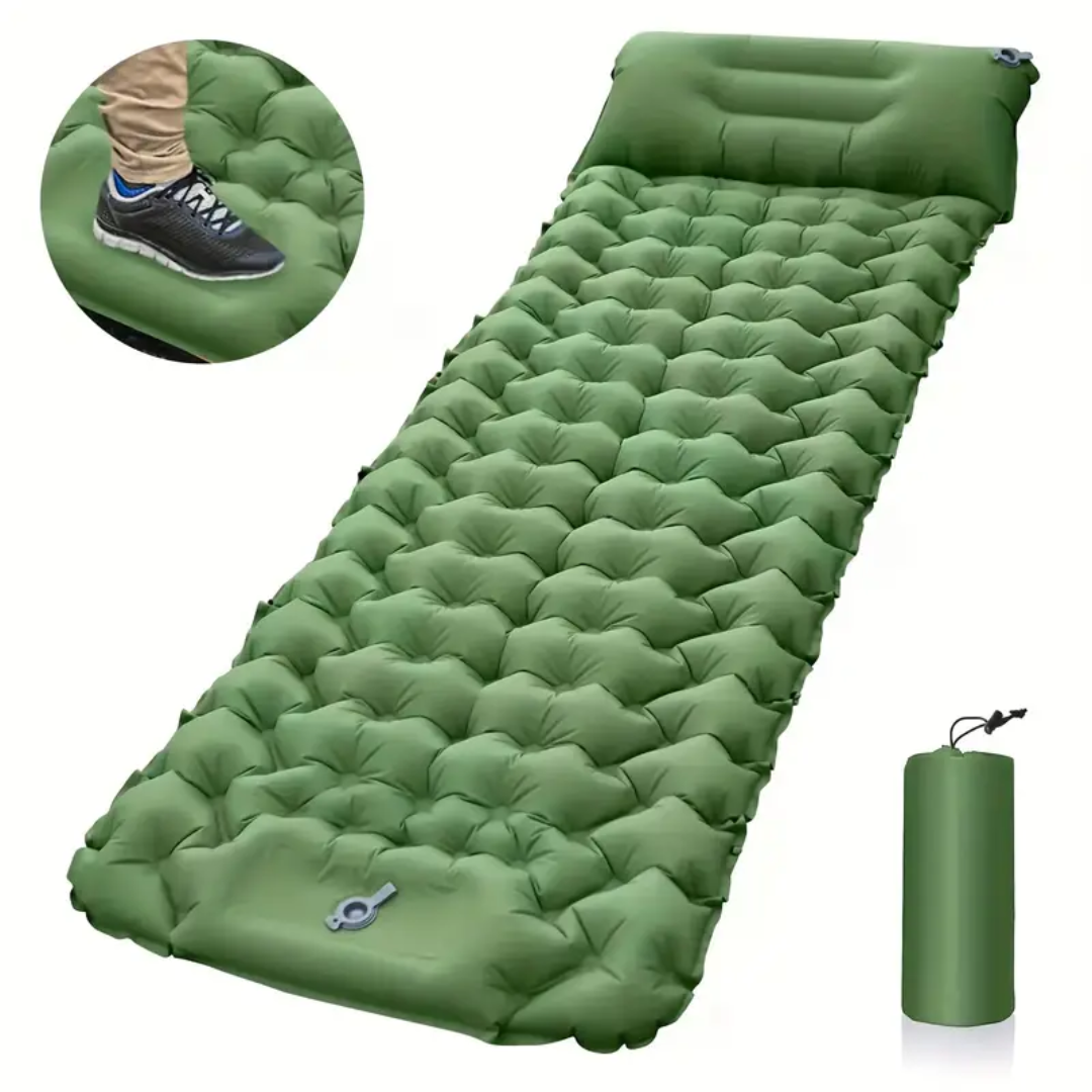 Schlafmatte - Camping - Eingebaute Pumpe