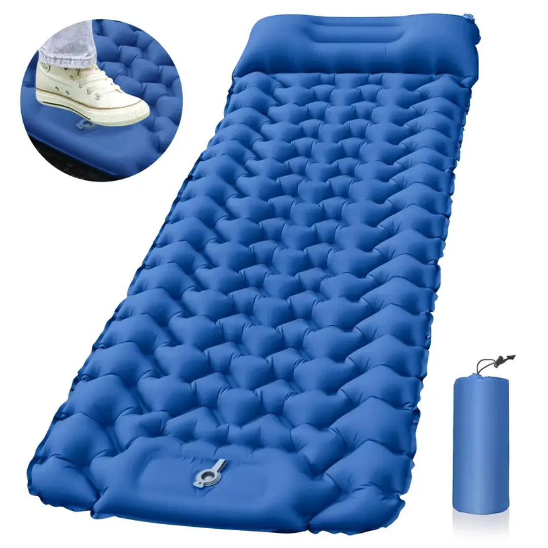 Schlafmatte - Camping - Eingebaute Pumpe