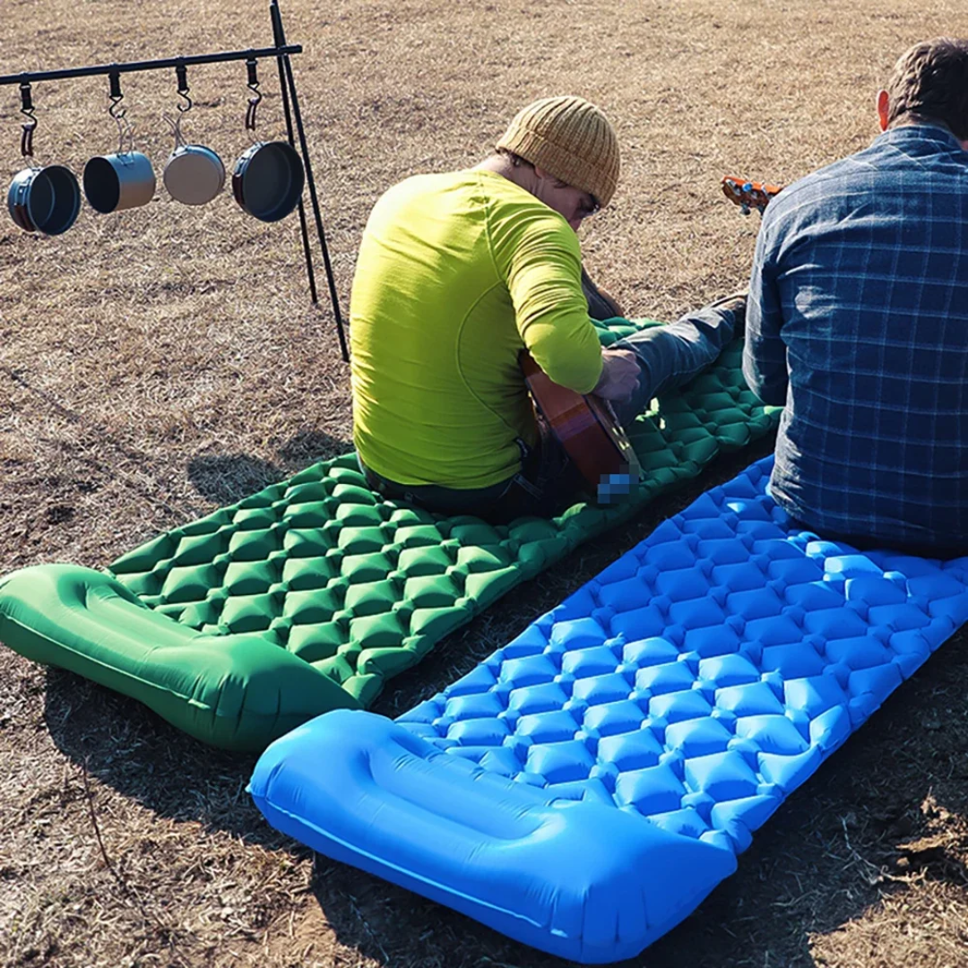 Schlafmatte - Camping - Eingebaute Pumpe