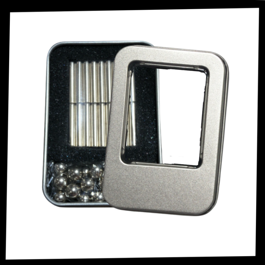 Magnetische Konstruktionsstäbe und -kugeln