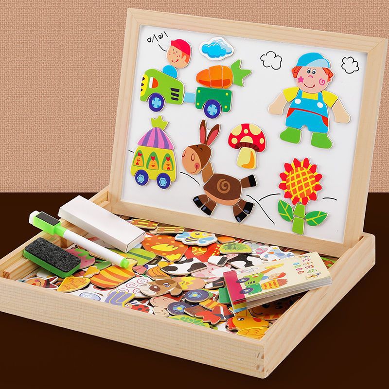 Montessori 2-in-1 Zeichenbrett für Kinder