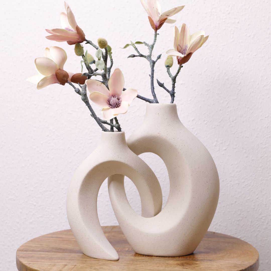 Gleora - Geflochtene Blumenvasen