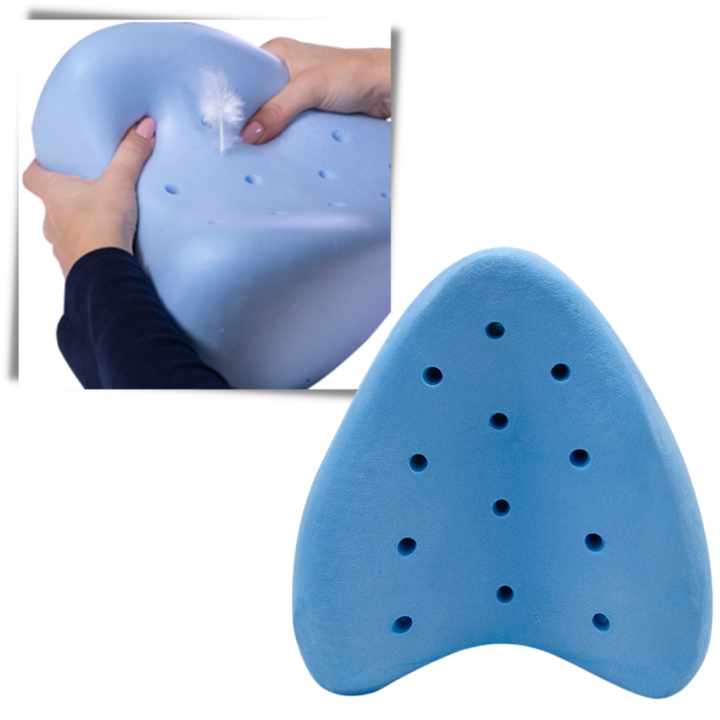 Orthopädisches Knie- und Beinkissen mit Memory-Schaum