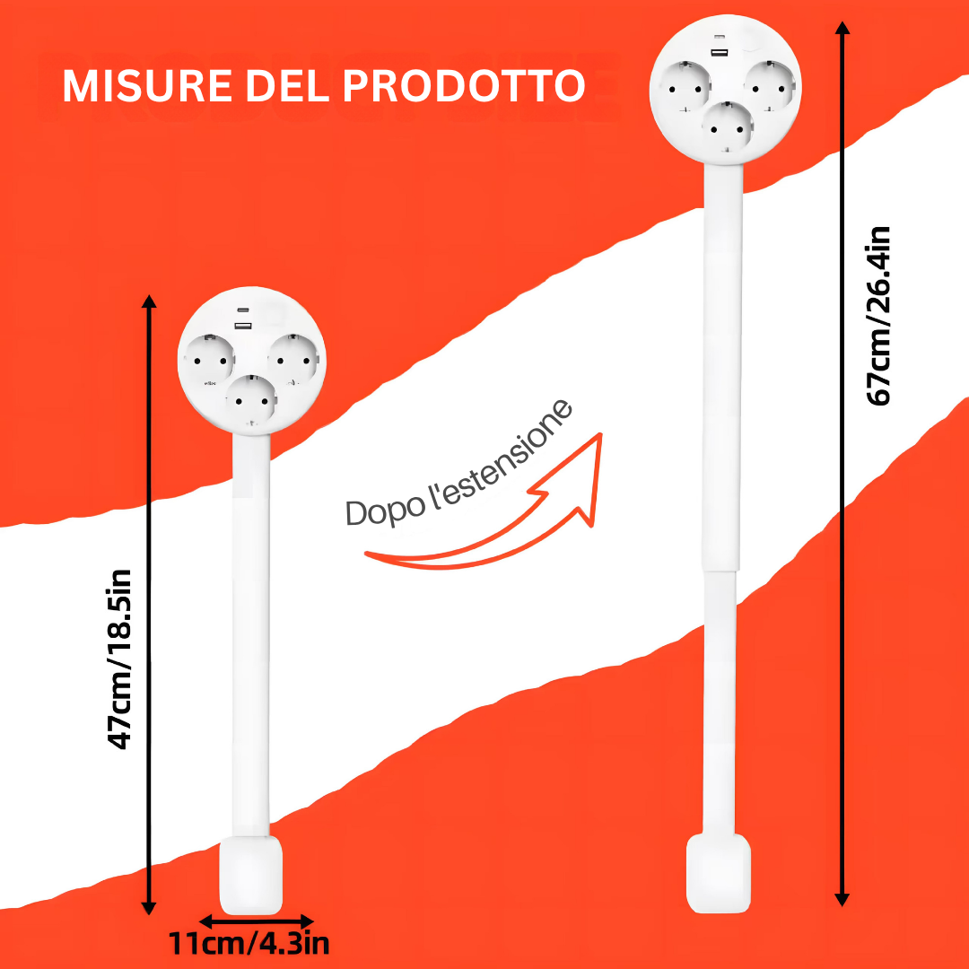 FlexiReach | Die intelligente und stilvolle Verlängerungssockel für ein modernes Zuhause