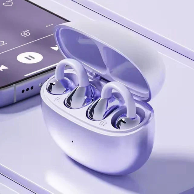 LuxoSound Bluetooth-Kopfhörer mit Ohrclip | Kabelloser Komfort und hervorragende Klangqualität für unterwegs
