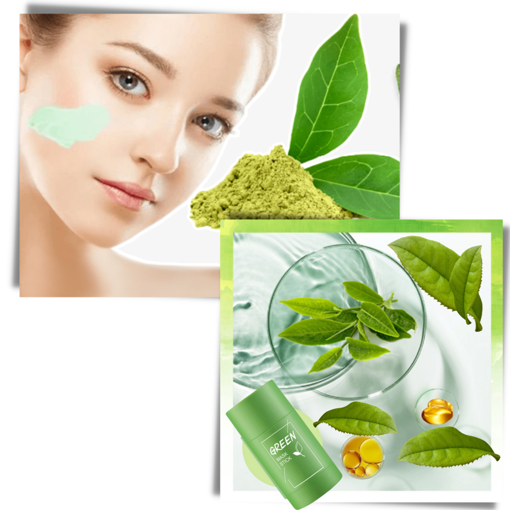 Poreless tiefenreinigende Entfernen von Mitessern Grüntee-Maske