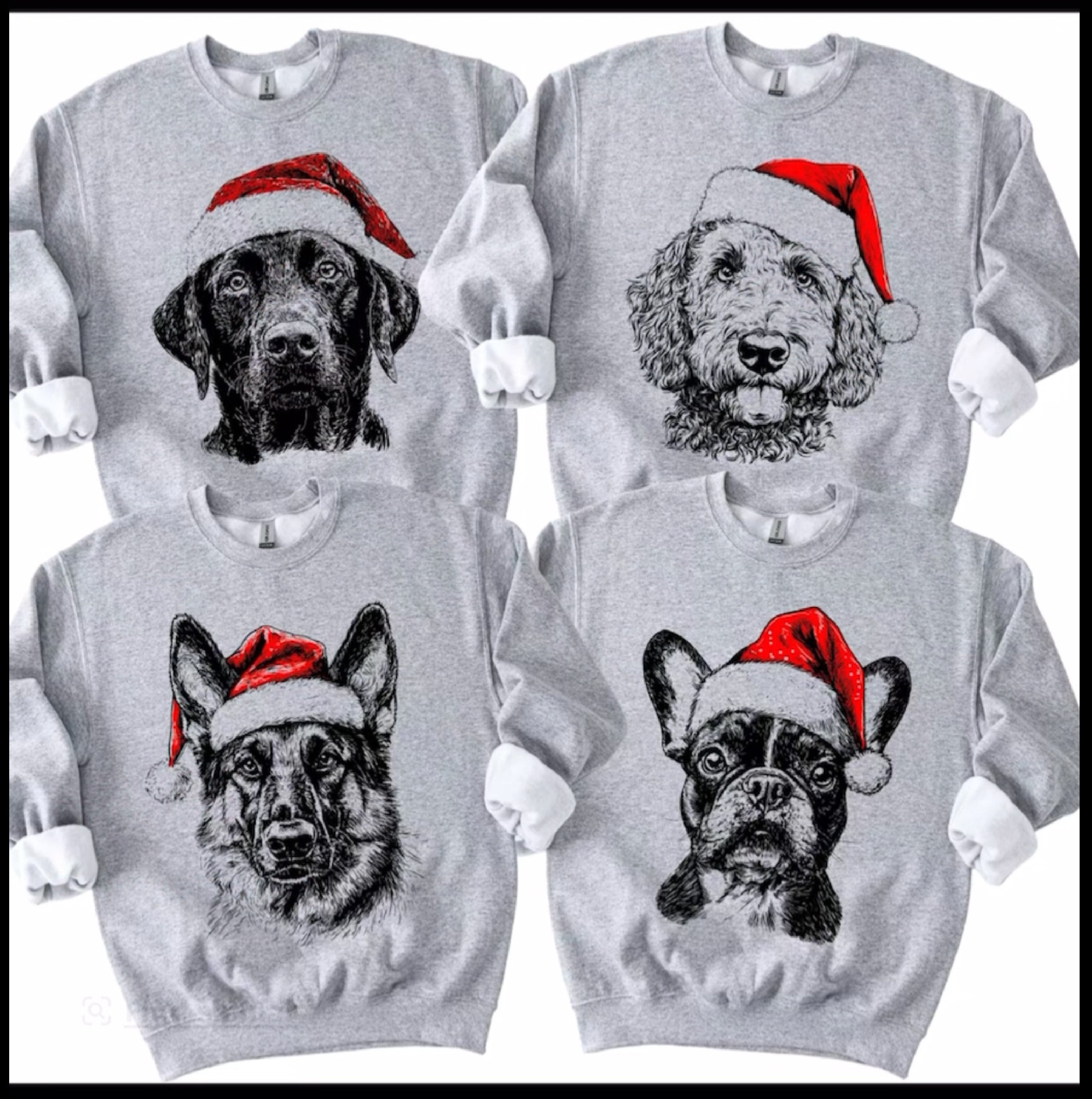 Santa Paws - Weihnachts-Hundepullover