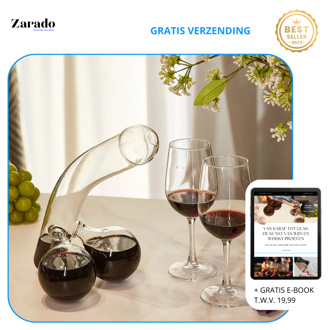 Whiskey/Wein Karaffe | Einzigartig mit einem humorvollen Stil