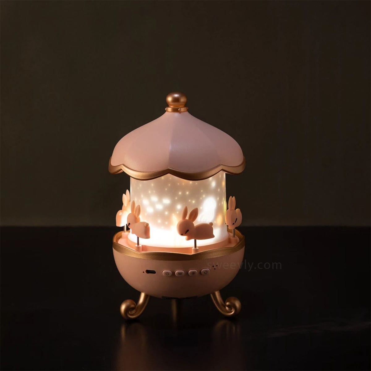 StarryTunes Musikdose Projektorlampe | Eine magische Mischung aus Licht und Melodie