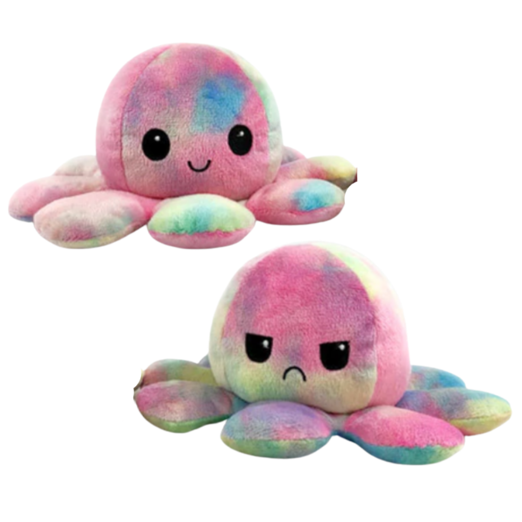 Umkehrbares Mini-Oktopus-Plüschspielzeug