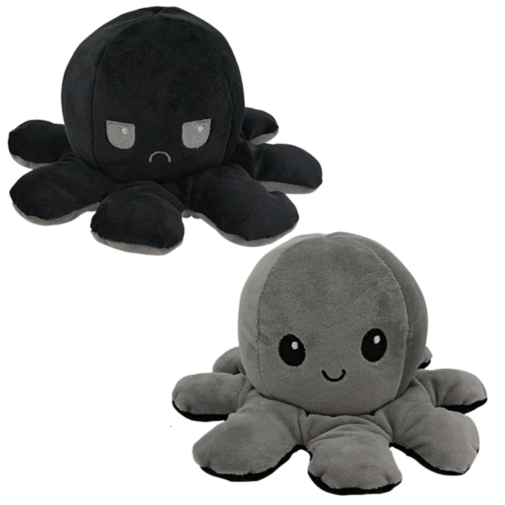 Umkehrbares Mini-Oktopus-Plüschspielzeug
