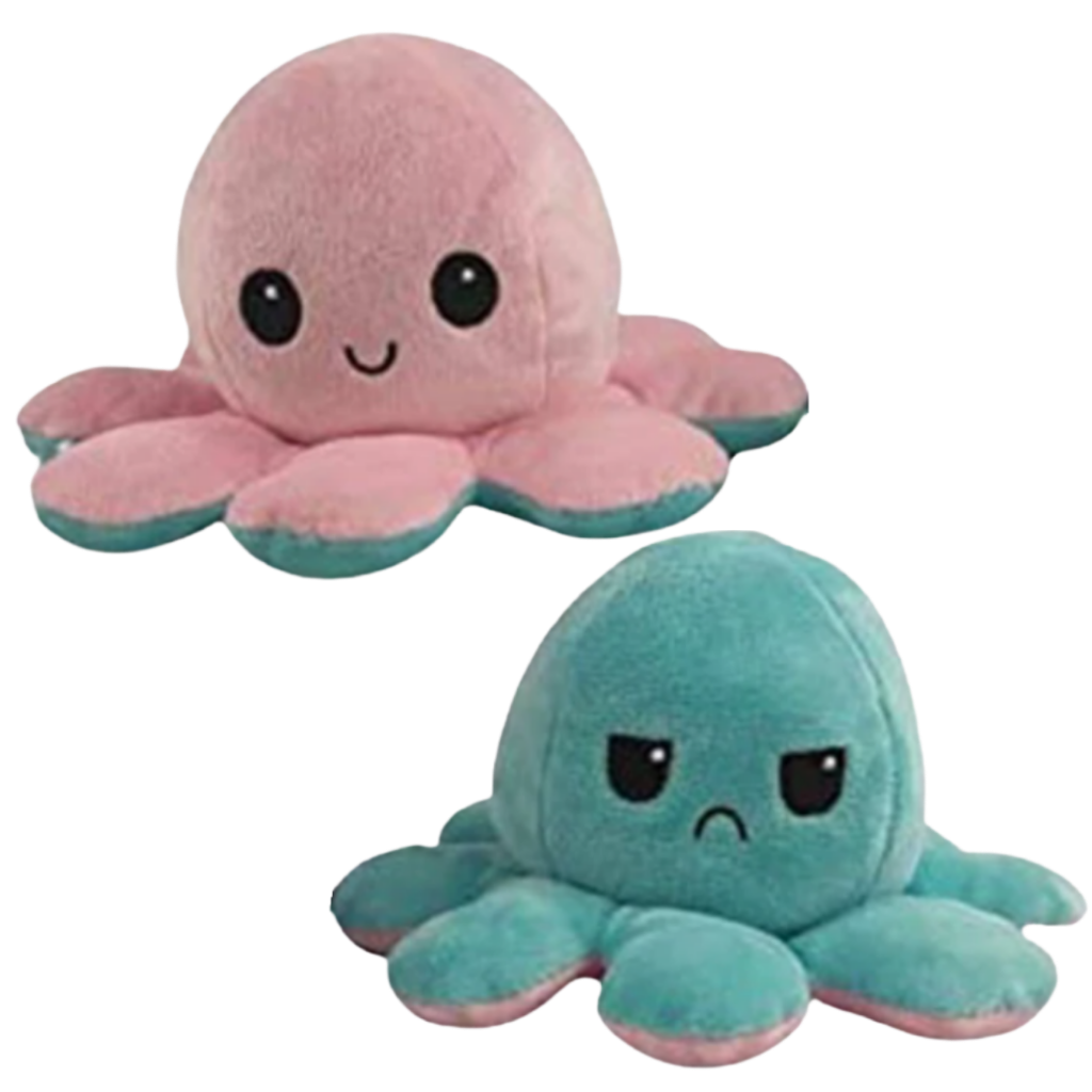 Umkehrbares Mini-Oktopus-Plüschspielzeug